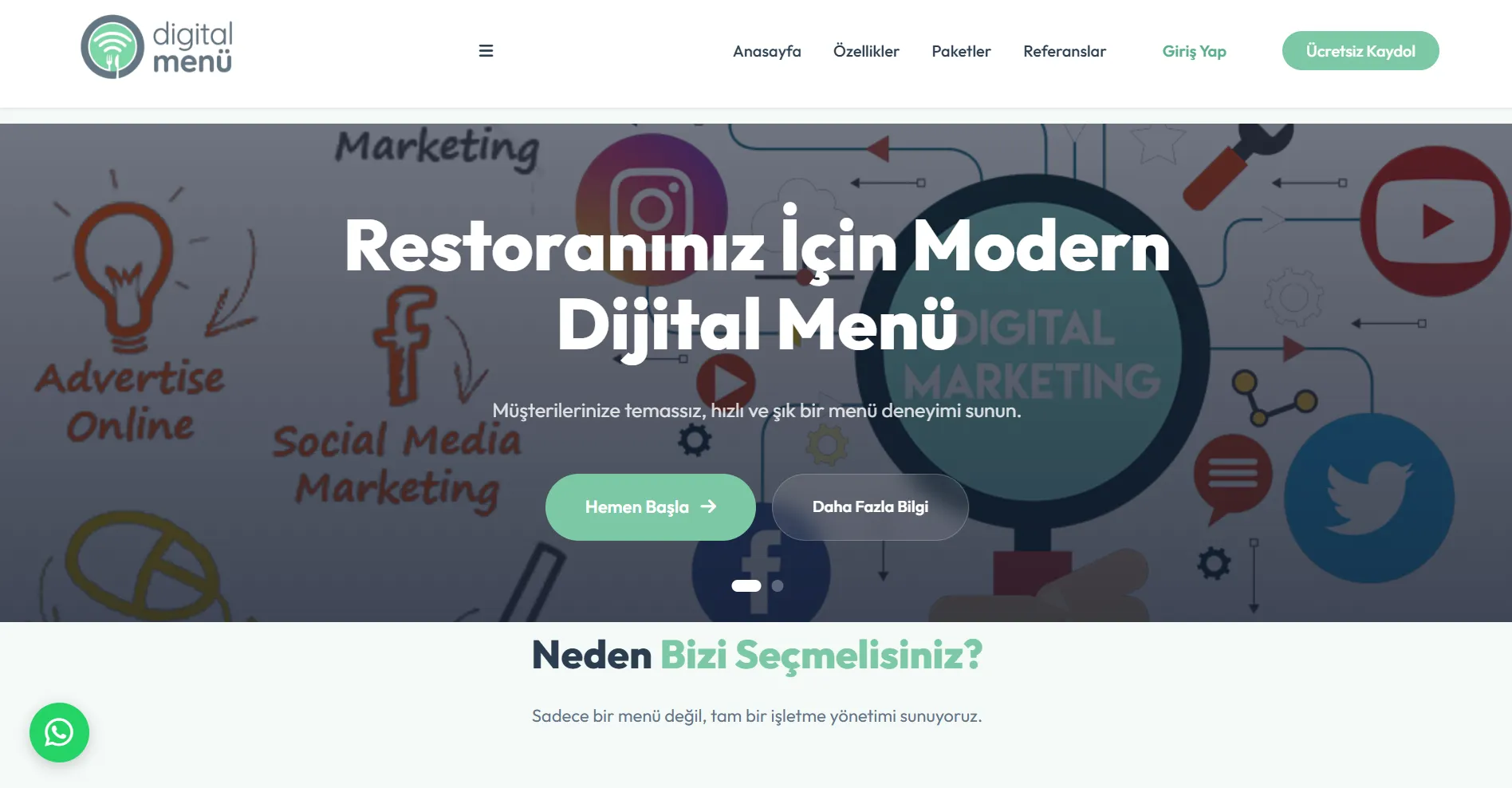 Digital Menü